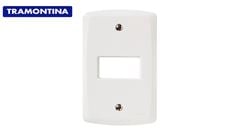 TRAMONTINA LINHA LUX2 PLACA 4X2 1POSTOS HORIZONTAL