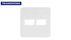 TRAMONTINA LINHA TABLET PLACA 4X4 2 POSTOS AFASTADO