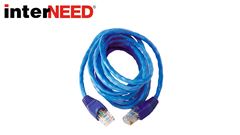 CABO DE REDE CFTV RJ45 568B ENC 1,5M INTERNEED