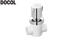 REGISTRO DOCOL GAVETA BASETEC RIVA PVC 25MM CROMADO