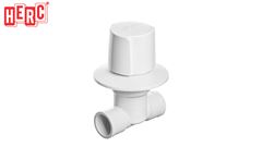 REGISTRO HERC PVC FACILITA 25MM BRANCO COM CANOPLA