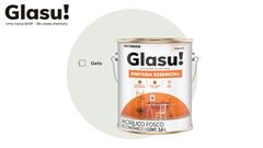 TINTA GLASU ACRÍLICA ECONÔMICO ESSENCIAL FOSCO GALÃO 3,6L BRANCO GELO