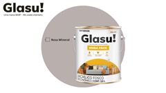 TINTA GLASU ACRÍLICA ECONÔMICO MUDA FÁCIL FOSCO GALÃO 3,6L ROSA MINERAL