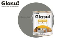 TINTA GLASU ACRÍLICA ECONÔMICO MUDA FÁCIL FOSCO GALÃO 3,6L LÂMINA AFIADA
