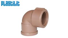 JOELHO 90 SOLDÁVEL E ROSCÁVEL (LR) PLASTILIT DN25X3/4