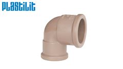 JOELHO 90 REDUÇÃO SOLDÁVEL PLASTILIT DN25X20