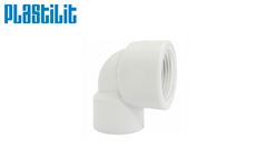 JOELHO 90 AR PLASTILIT ROSCÁVEL 3/4