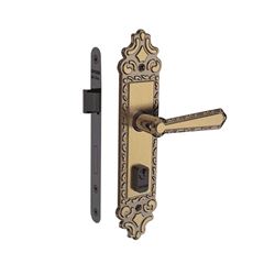 FECHADURA SOPRANO COLONIAL VENEZA MAÇANETA RETA EXTERNA  