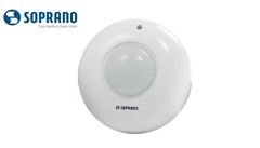 SENSOR DE PRESENÇA TETO SPI-T360-67-AB COM LED SOPRANO