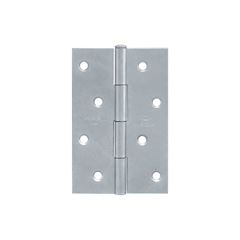 DOBRADIÇA DE CANTO ZINCADA   4   CAIXA COM 24 PEÇAS  METALVI