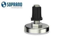 SAPATA NIVELADORA PARA MÓVEIS NIQUELADO 21MM SOPRANO