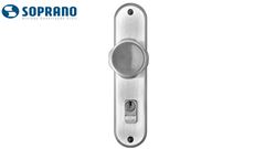 FECHADURA SOPRANO PALI CROMADA MAÇANETA BOLA EXTERNA 