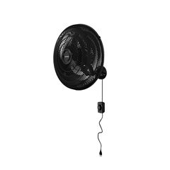 VENTILADOR DE PAREDE PRETO 50CM NEW PREMIUM 130W 127V -VENTISOL