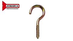 GANCHO PARA MADEIRA JOMARCA 18X70 BICROMATIZADO PACOTE C/100
