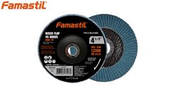 DISCO FLAP FAMASTIL 4.1/2X7/8 -115MM X 22,2 GRÃO  40