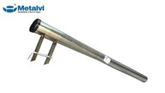 PONTALETE COM ARMAÇÃO DE AÇO MONOFÁSICO SEM ROLDANA TUBO  1  1.80M - METALVI