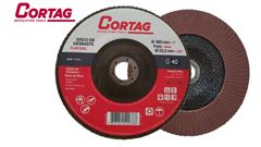 DISCO FLAP CORTAG ÓXIDO DE ALUMÍNIO 4.1/2X7/8 -115MM X 22,2 GRÃO 40