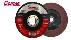 DISCO FLAP CORTAG ÓXIDO DE ALUMÍNIO 4.1/2X7/8 -115MM X 22,2 GRÃO 60