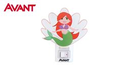 PONTO DE LUZ NOTURNA DE LED AVANTT SERENA LUZ QUENTE 3000K BIVOLT