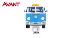 PONTO DE LUZ NOTURNA DE LED AVANTT CORUJINHA LUZ QUENTE 3000K BIVOLT