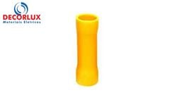 TERMINAL CONECTOR DE EMENDA 4,0-6,0MM, 48A AMARELO  PACOTE COM 50 PEÇAS DECORLUX