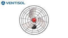 VENTILADOR DE PAREDE POWER 70CM CH HH CZ.GR.PR 230W BIVOLT -VENTISOL