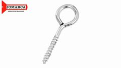 PITÃO PARA MADEIRA JOMARCA 7,5X85MM ZINCADO PACOTE C/100