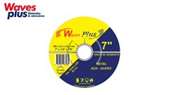 DISCO DE DESBASTE WAVES PLUS 7X1/4X7/8 