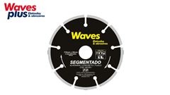 DISCO DIAMANTADO WAVES BLACK SEGMENTADO 110X20MM 