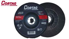 DISCO FLAP CORTAG CARBURETO DE SILÍCIO 7X7/8 -180MM X 22,2 GRÃO  40