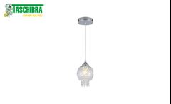 Pendente Taschibra Diana Transparente 1xE27