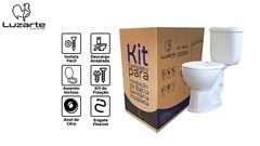 KIT DE BACIA COMPLETO LUZARTE PORTO BRANCO 6L