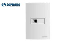 SOPRANO LINHA ÁTRIA 1 TOMADA PARA TELEFONE 2 FIOS