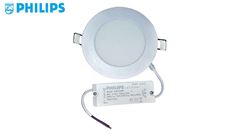 PAINEL DE LED PHILIPS EMBUTIR REDONDO DL252 LUZ QUENTE 6500K 18W BIVOLT 