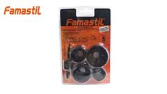 JOGO DE SERRA COPO PARA MADEIRA FAMASTIL COM HASTE COM 05 PEÇAS