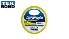 FITA DEMARCAÇÃO ADESIVA TEK BOND AMARELO 48MM X 15M