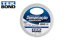 FITA DEMARCAÇÃO ADESIVA TEK BOND BRANCA 48MM X 15M
