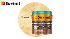 VERNIZ SUVINIL PROTEÇÃO MÁXIMA DECK BRILHANTE GALÃO 3,6L NATURAL