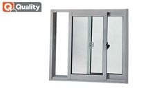 JANELA ALUMÍNIO QUALITY 2 FOLHAS COM VIDRO LISO HOME A80 X L80