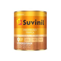 VERNIZ SUVINIL TRIPLA PROTEÇÃO BRILHANTE BASE SOLVENTE 900ML NATURAL