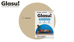 TINTA GLASU ACRÍLICA BRILHO PRÁTICO SEMI BRILHO 18L CAMURÇA
