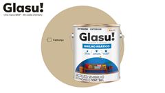 TINTA GLASU ACRÍLICA BRILHO PRÁTICO SEMI BRILHO GALÃO 3,6L CAMURÇA