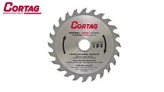 DISCO PARA MADEIRA CIRCULAR 4.3/8 24 DENTES -CORTAG