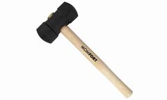 MARTELO BORRACHA MOMFORT PRETO 80MM  