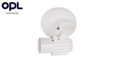 SPOT ALUMÍNIO OPL PLÁSTICOS TUBO SIMPLES COM ALETADO BRANCO 1 X E27 