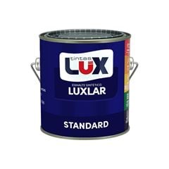 ESMALTE SINTÉTICO TINTAS LUX LUXLAR GALÃO 3,0L CINZA MÉDIO