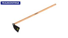 ENXADA TRAMONTINA LARGA CANAVIEIRA GOIVADA 2.5 EM AÇO COM CABO DE MADEIRA 145 CM