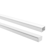 PERFIL PARA FITA DE LED VERTEX 20 SOBREPOR 14 X 20 X 2M BRANCA -TASCHIBRA