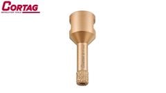 SERRA COPO DIAMANTADA PARA ESMERILHADEIRA 10MM - CORTAG