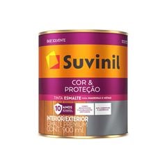 ESMALTE SINTÉTICO BRILHANTE SUVINIL COR&PROTEÇÃO A BASE SOLVENTE 900ML GELO